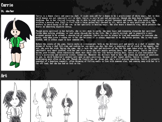 projects/cw/carrie screenshot