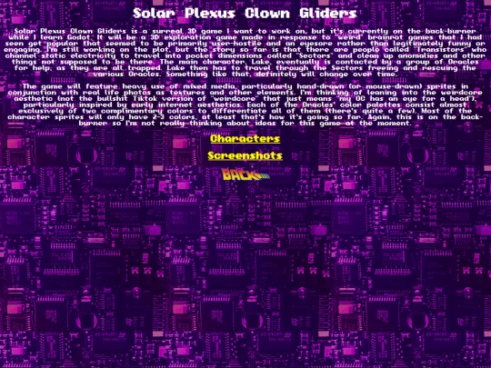 projects/spcg screenshot