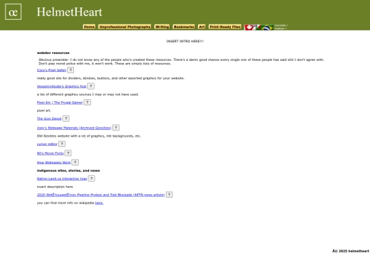 bookmarks screenshot