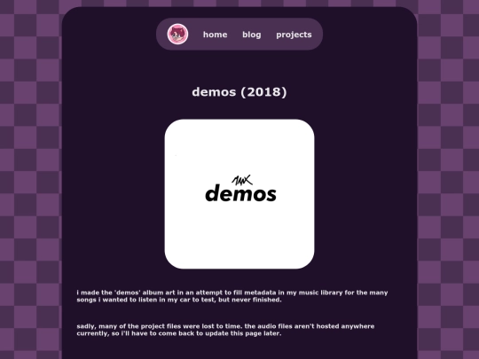 music/demos screenshot