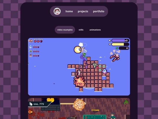 portfolio/pixel/vid screenshot