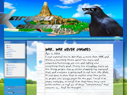 pages/blog screenshot