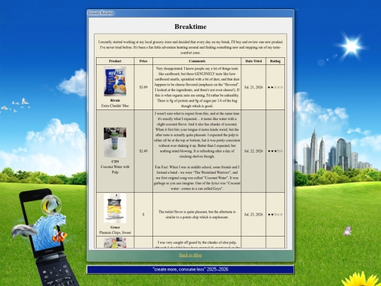 pages/collections/grocery-reviews screenshot
