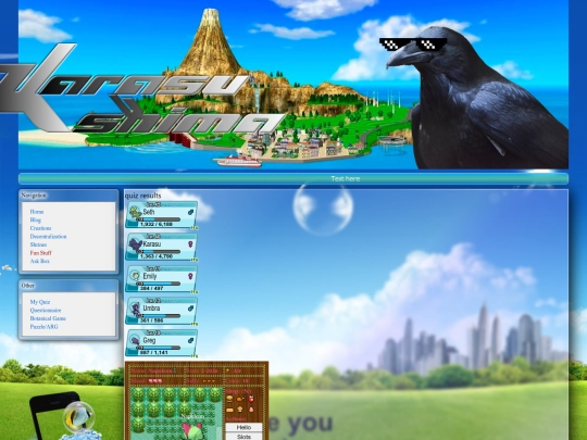 pages/funstuff screenshot