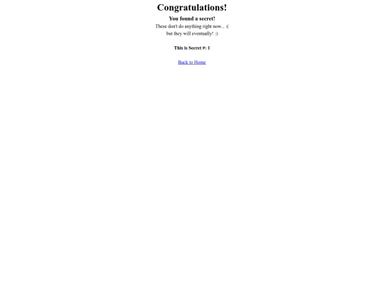 pages/secret screenshot