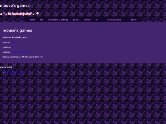 games screenshot