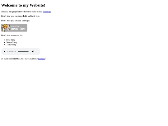 index screenshot
