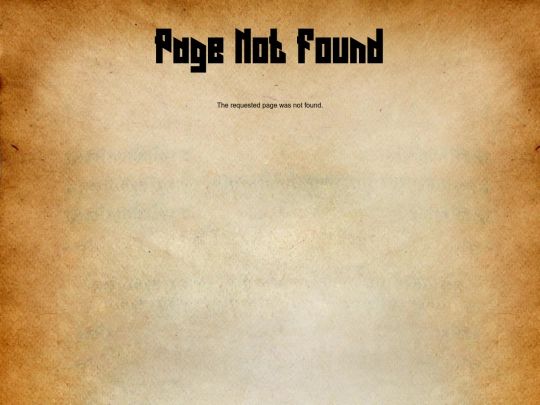 not_found screenshot