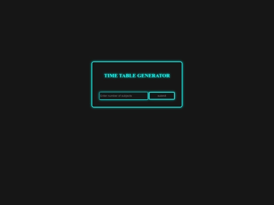 time_table/college screenshot
