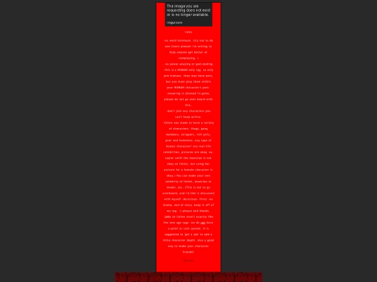 rules screenshot