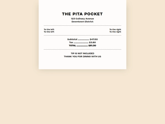 receipttest screenshot