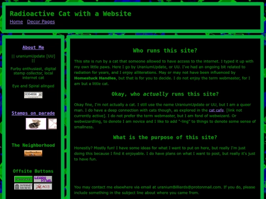 aboutme screenshot