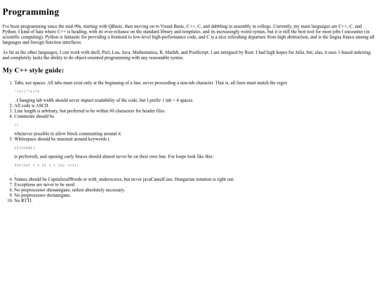 programming screenshot