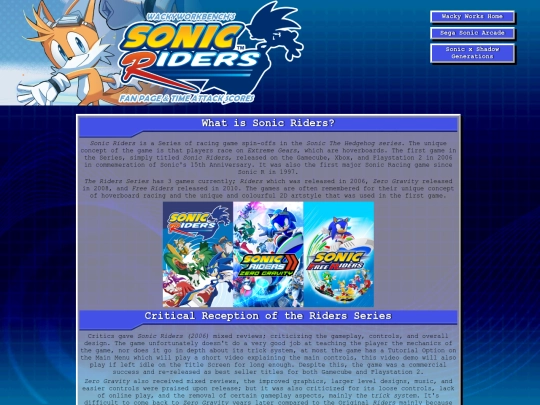 sonicriders screenshot
