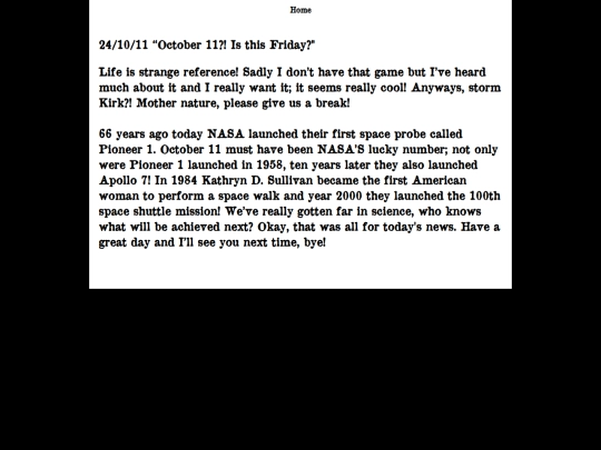 news screenshot