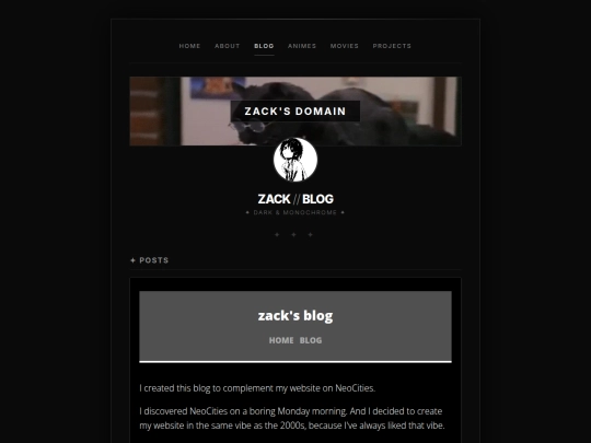 blog screenshot