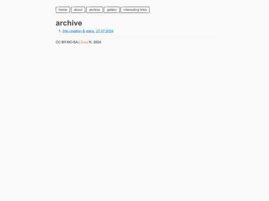 archive screenshot
