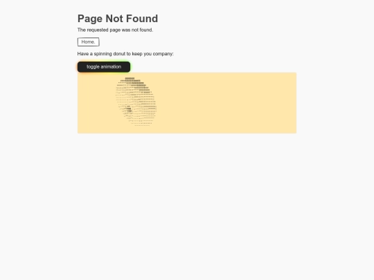 not_found screenshot