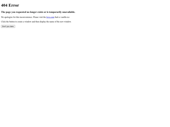 error screenshot