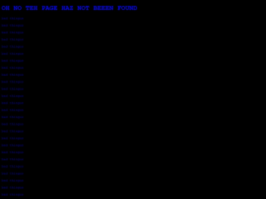 not_found screenshot