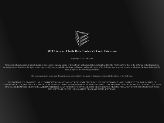 vscode/extensions/cds/license screenshot