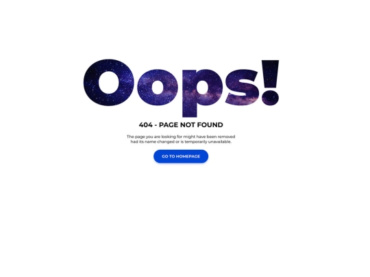 not_found screenshot