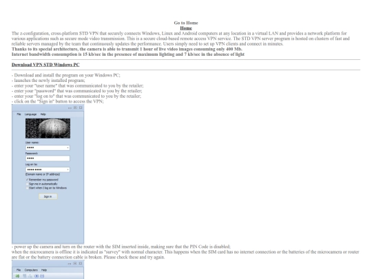 vpn_std screenshot