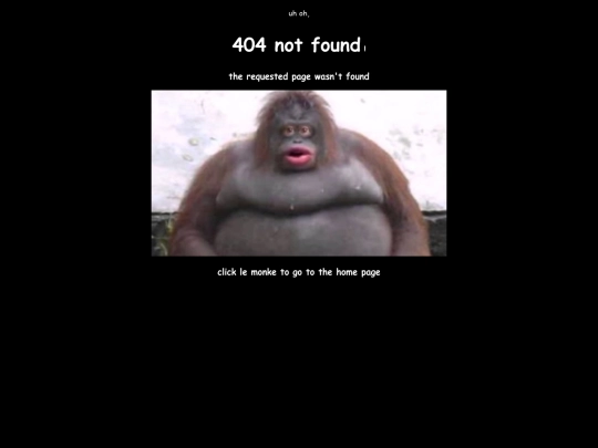 not_found screenshot