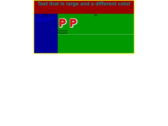 webdesign/Columns for structure screenshot