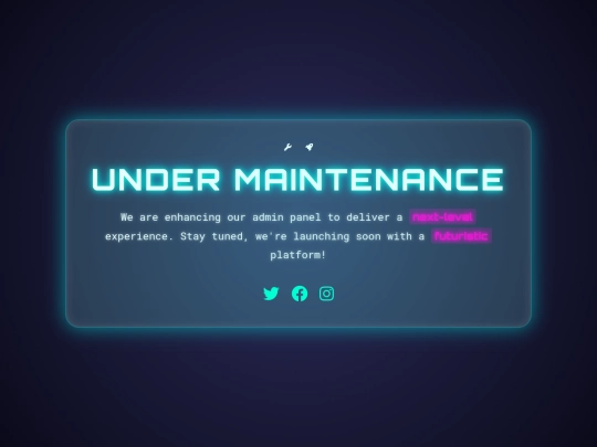 admin screenshot
