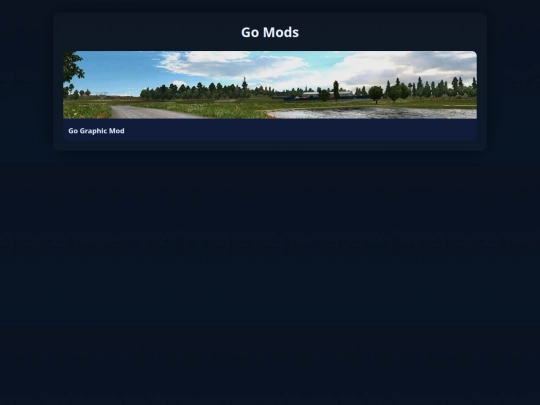 gomods screenshot