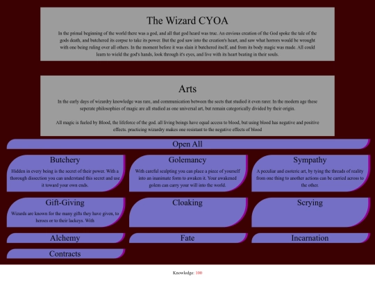 Wizard screenshot
