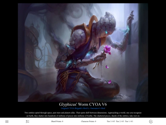 Worm CYOA/CYOA screenshot