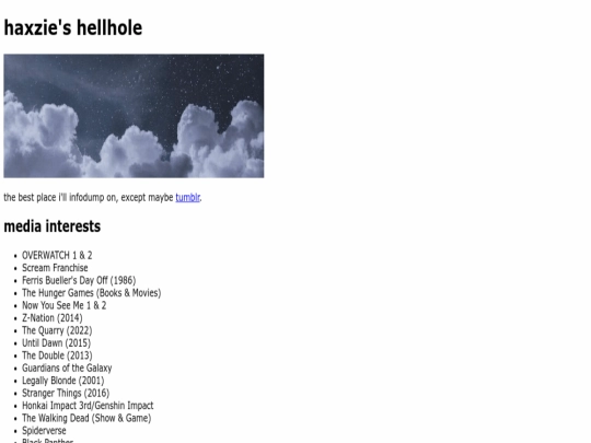 index screenshot