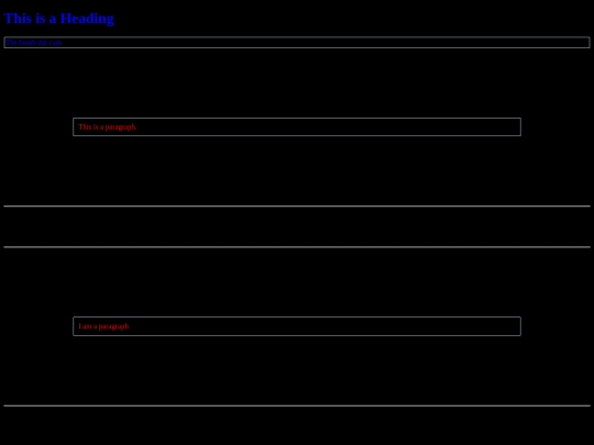 test screenshot