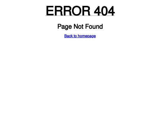 not_found screenshot
