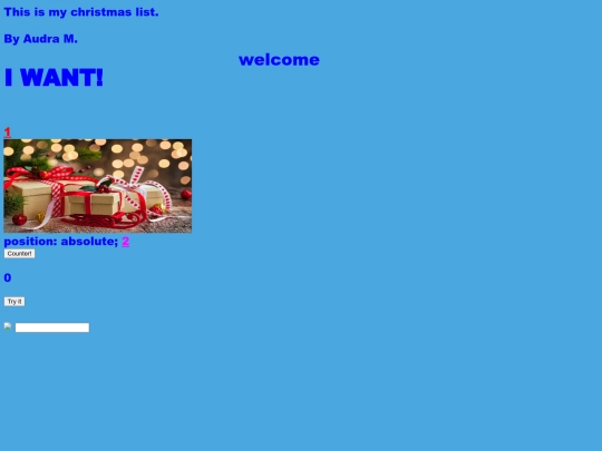 wishlist screenshot