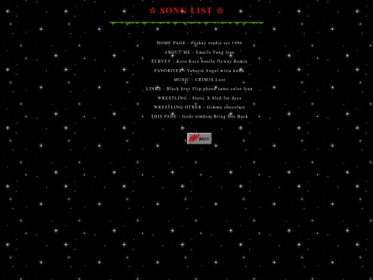 songlist screenshot