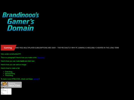 index screenshot