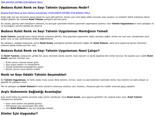 bedava-rulet-renk-ve-sayi-tahmin-uygulamasi screenshot