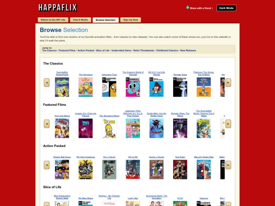 apps/happaflix screenshot