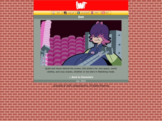 characters/dot screenshot