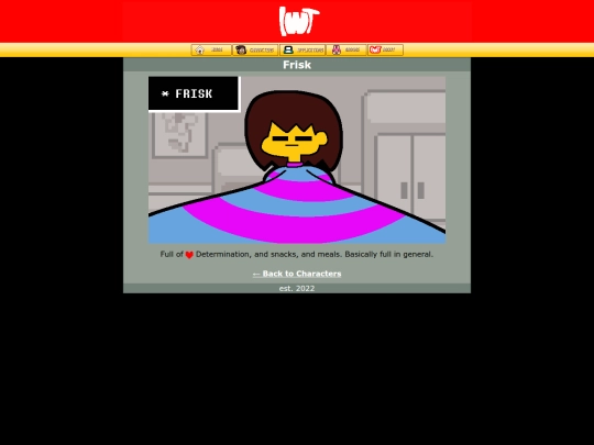 characters/frisk screenshot