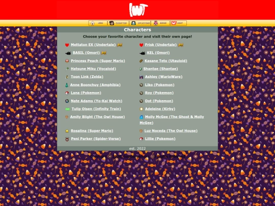 characters screenshot