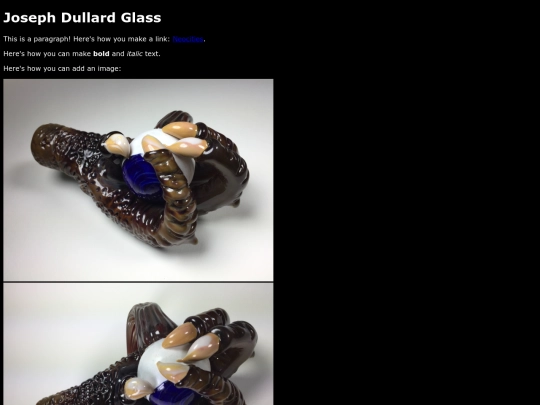 test screenshot
