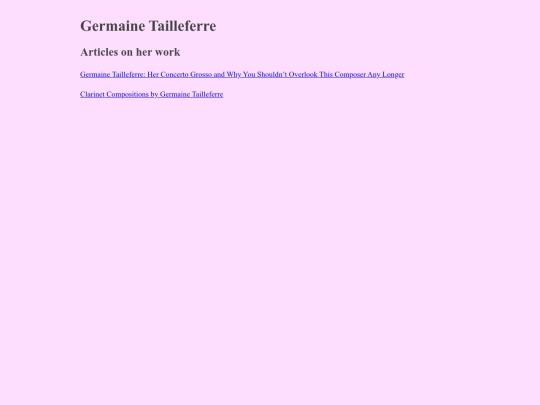 creators/individuals/germainetailleferre screenshot