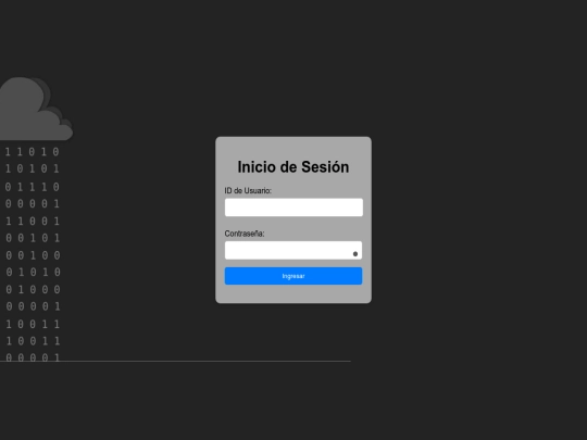 menu screenshot