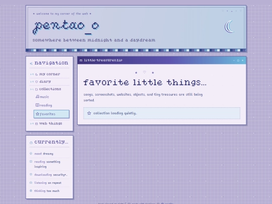 favorites screenshot