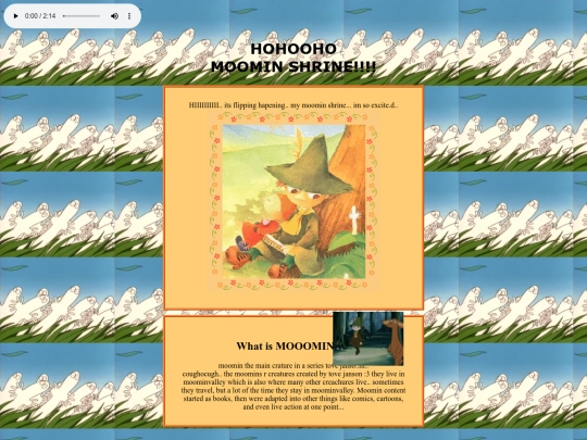 MOOMIN-SHRINE screenshot