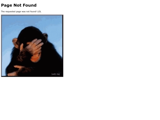 not_found screenshot